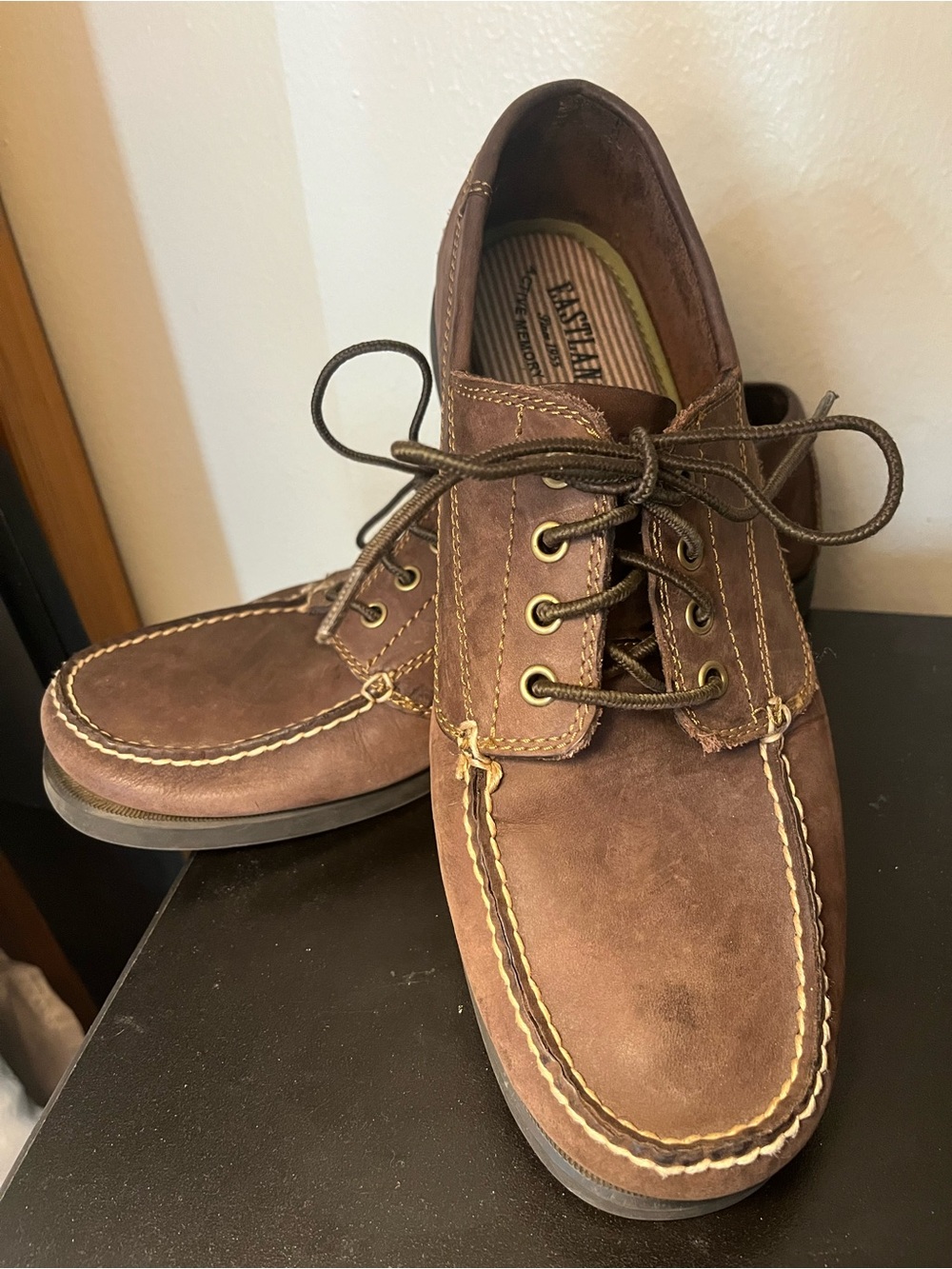 Men's Eastland Falmouth Brown Boat Shoes